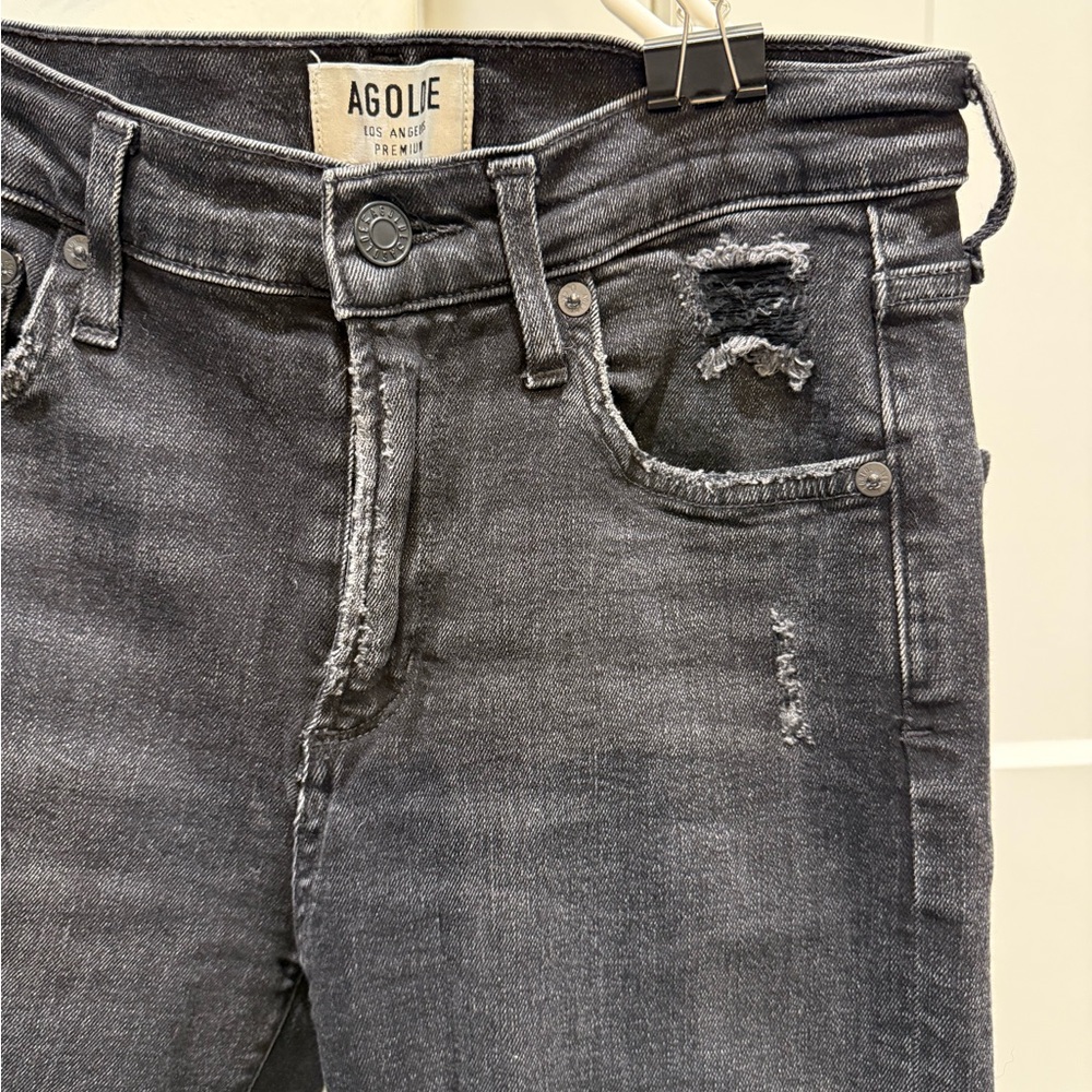 Agolde Women's Distressed Skinny Jeans